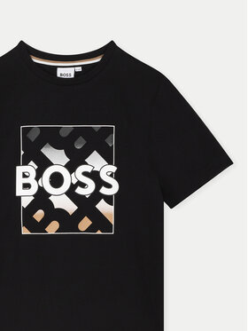 Boss Majica J51219 D Črna Regular Fit