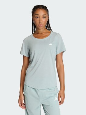 adidas adidas Koszulka techniczna 158815 Zielony Regular Fit