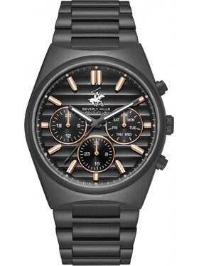 Beverly Hills Polo Club Beverly Hills Polo Club Zegarek BP3744X.651 Czarny