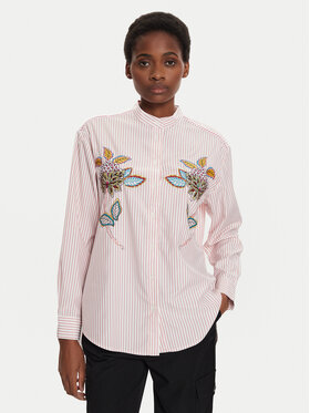 Desigual Desigual Πουκάμισο Nagano 24WWCW40 Ροζ Regular Fit