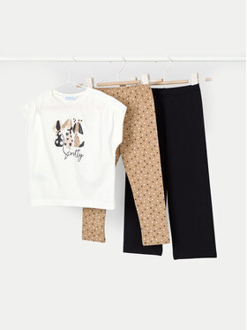 Mayoral Mayoral Set majica i leggins 3707 Šarena Regular Fit
