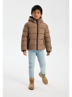 MINOTI MINOTI Kurtka zimowa 19COAT 87 Brązowy Regular Fit