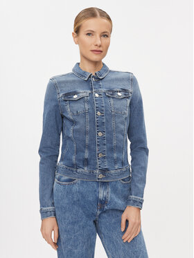 Tommy Jeans Tommy Jeans Jeansjacke Vivianne DW0DW17213 Blau Slim Fit