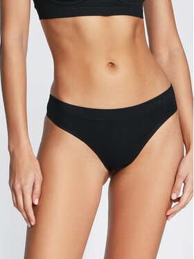 Calvin Klein Underwear Calvin Klein Underwear Tanga 000QF6611E Fekete