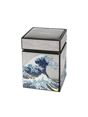 Goebel Goebel Puszka Katushika Hokusai - Wielka fala Niebieski