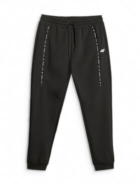 4F 4F Joggery STREFA KIBICA Czarny Regular Fit