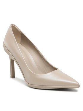 Calvin Klein Calvin Klein Pantofi cu toc subțire Wrap Stil Classic Pump 90-Pearl HW0HW01734 Kaki