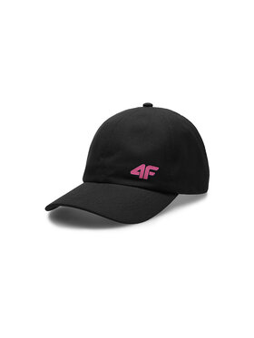4F 4F Czapka z daszkiem 4FJSS23ACABF103 Czarny