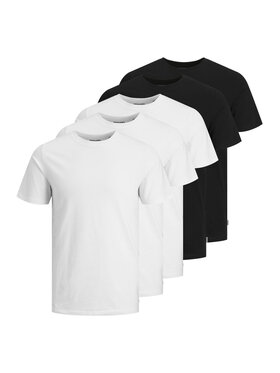 Jack&Jones Jack&Jones Komplet 5 t-shirtów Basic 12191190 Kolorowy Regular Fit