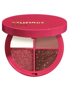 PUPA Milano PUPA Milano Delicious Cake Paleta cieni do powiek 002 Cherry Chocolate Cake