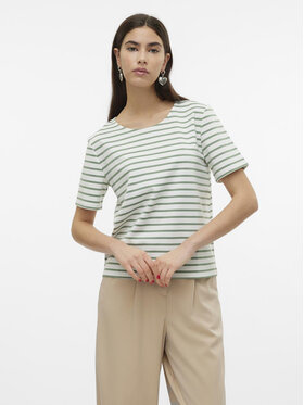 Vero Moda Vero Moda Футболка Abby 10304716 Зелений Regular Fit