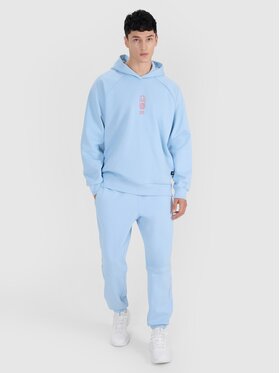 4F 4F Joggery 4FRSS25TTROM1375-34S Niebieski Regular Fit