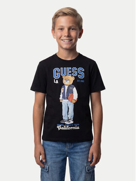 Guess Guess Póló L6YI19 K3750 Fekete Regular Fit