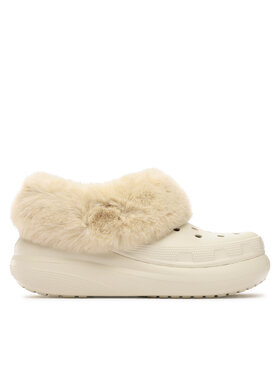 Crocs Crocs Plätud Crocs Furever Crush Clog 208446 Beež
