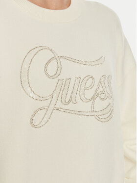 Guess Džemper Laura W4BR07 Z26I2 Écru Regular Fit