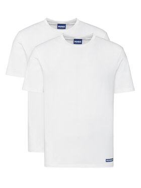 HUGO HUGO 2er-Set T-Shirts Naolo 50546933 Weiß Regular Fit