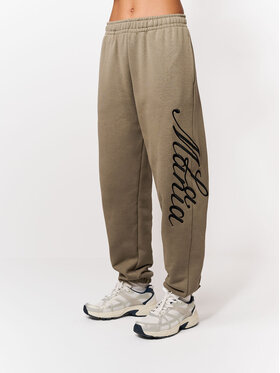 La Mania La Mania Spodnie dresowe NOLAN Khaki Active Fit