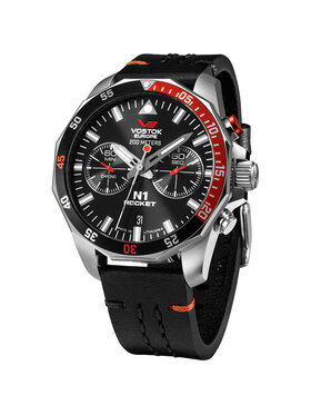 Vostok Europe Vostok Europe Zegarek 6S21-225A707 Czarny
