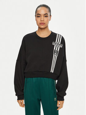 adidas adidas Pulóver Adibreak JD0189 Fekete Regular Fit