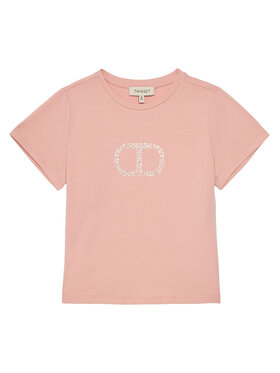 TWINSET TWINSET T-Shirt 251GJ2485 Rosa Regular Fit
