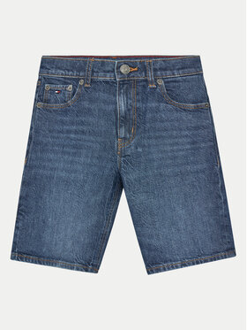 Tommy Hilfiger Tommy Hilfiger Džínsové šortky KB0KB09322 Tmavomodrá Regular Fit