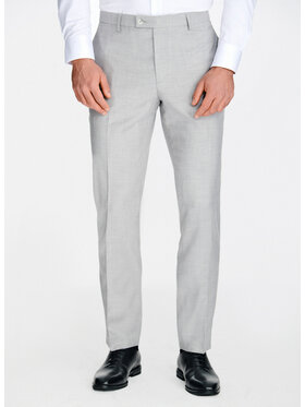 Pako Lorente Pako Lorente Spodnie garniturowe P26SF-6G-008 Szary Slim Fit