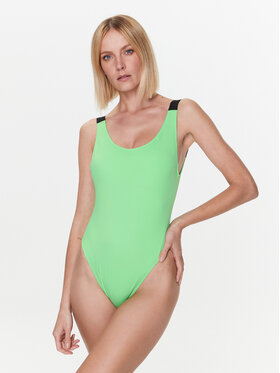 Calvin Klein Swimwear Calvin Klein Swimwear Strój kąpielowy KW0KW01995 Zielony