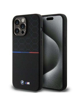 BMW Motorsport BMW Motorsport Etui na telefon Apple iPhone 15 Pro Max Czarny