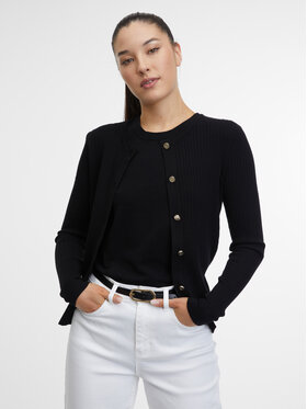 Orsay Orsay Kardigan 1000349660000__S Czarny A-Line Fit