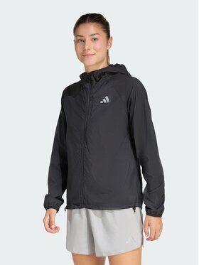 adidas adidas Kurtka do biegania 158797 Czarny Regular Fit