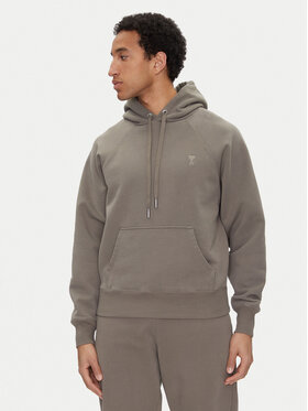 AMI PARIS AMI PARIS Džemperis USW274.747 Chaki Regular Fit
