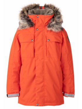 Lenne Lenne Kurtka anorak 22368-455 Pomarańczowy Basic Fit