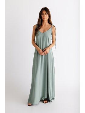 STONE SKIRTS STONE SKIRTS Sukienka letnia Marina Zielony Regular Fit