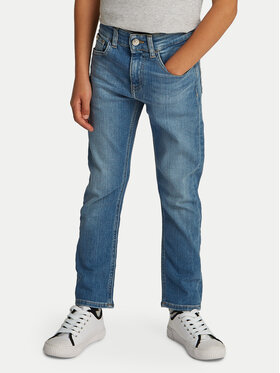 Calvin Klein Jeans Calvin Klein Jeans Jeansy Essential IB0IB02306 Modrá Relaxed Fit