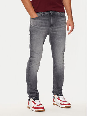 Tommy Jeans Tommy Jeans Blugi Simon DM0DM20407 Negru Skinny Fit