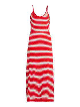 Vila Vila Kleid 14074289 Rot Regular Fit