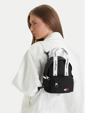 Tommy Jeans Tommy Jeans Ruksak Tjw ESS Daily Mini Backpack AW0AW18581 Čierna
