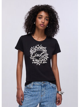Liu Jo Liu Jo T-Shirt WA6493JS923T9354 Czarny Regular Fit