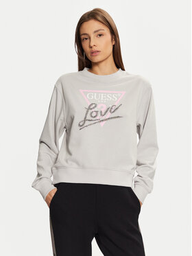 Guess Guess Bluză W5RQ04 KB683 Gri Regular Fit