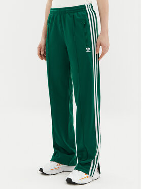 adidas adidas Teplákové nohavice adicolor Classics Firebird JC8284 Zelená Regular Fit