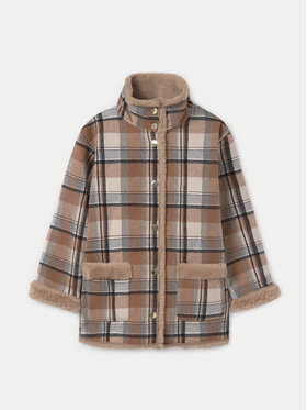 Mayoral Mayoral Cappotto invernale 7476 Marrone Regular Fit
