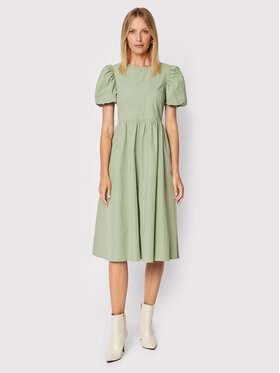 NA-KD NA-KD Vsakodnevna obleka 1018-009374-5310-581 Zelena Regular Fit