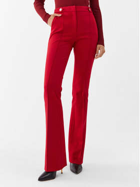Liu Jo Liu Jo Szövet nadrág CF3382 J1857 Piros Wide Leg