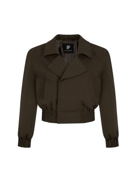 Paprocki & Brzozowski Paprocki & Brzozowski Kurtka damska Row Khaki Over Fit