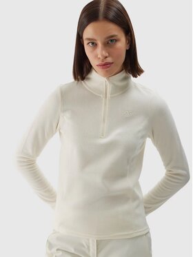 4F 4F Bielizna termoaktywna górna 4FWAW24UFLEF048-12S Biały Slim Fit