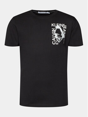 Calvin Klein Jeans Calvin Klein Jeans Tricou Modern Metals Graphic J30J324640 Negru Regular Fit