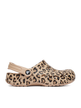 Crocs Crocs Παντόφλες C-BAYA SEASONAL PRINTED CLOG 206230-2UA Καφέ