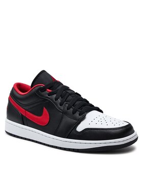 Nike Nike Batai Air Jordan 1 Low 553558 063 Juoda