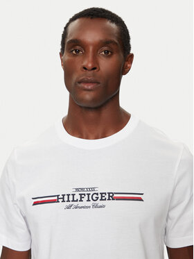 Tommy Hilfiger T-shirt MW0MW36480 Bijela Regular Fit