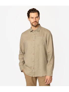 Lee Cooper Lee Cooper Koszula ROGER 2020 Khaki Regular Fit